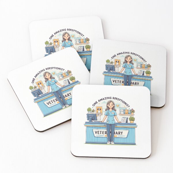Item preview, One Amazing Veterinary Receptionist - Front Desk Hero designed and sold by TeesYouWant.
