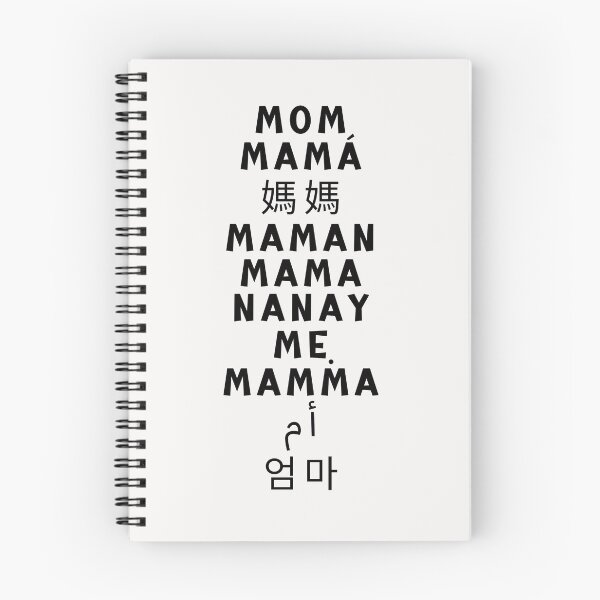 Item preview, Mother's Day different languages designed and sold by WojtiWu.