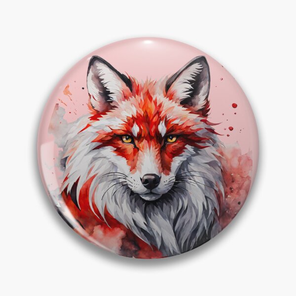 Artikelvorschau, Rotfuchs Kopf - Wasserfarbe entworfen und verkauft von AD-Digital-Art.
