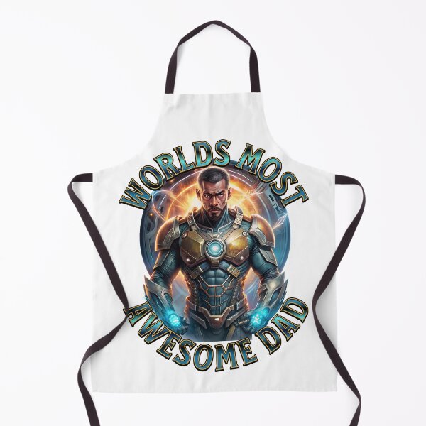 Item preview, Worlds Most Awesome Dad Cool Super Hero Fathers Day Gift Idea designed and sold by ZeptepiTrends.