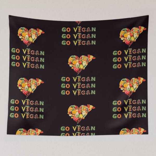 Item preview, Go Vegan Go Vegan Go Vegan designed and sold by TheBruce77.