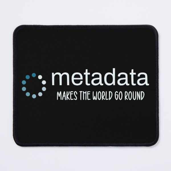 Item preview, Metadata Makes the World Go Round Digital Asset Management Librarian SEO designed and sold by darkskydelights.