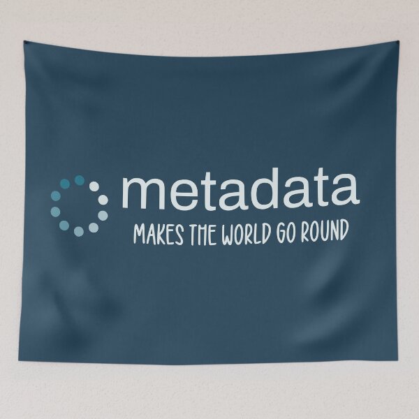Item preview, Metadata Makes the World Go Round Digital Asset Management Librarian SEO designed and sold by darkskydelights.