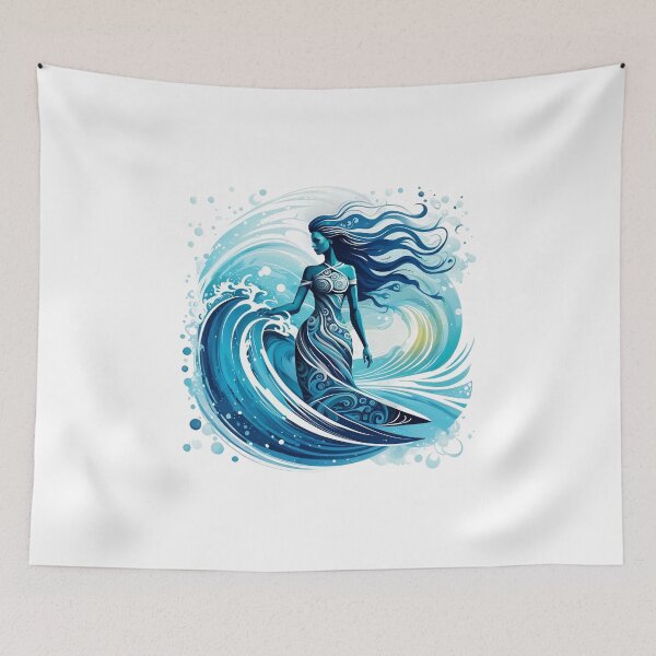 Item preview, Hawaiian Goddess of the Waves designed and sold by JackFreestone.
