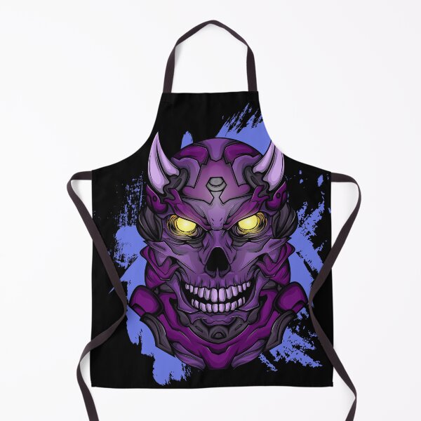 Item preview, Blue mecha skull designed and sold by Indraokta22.