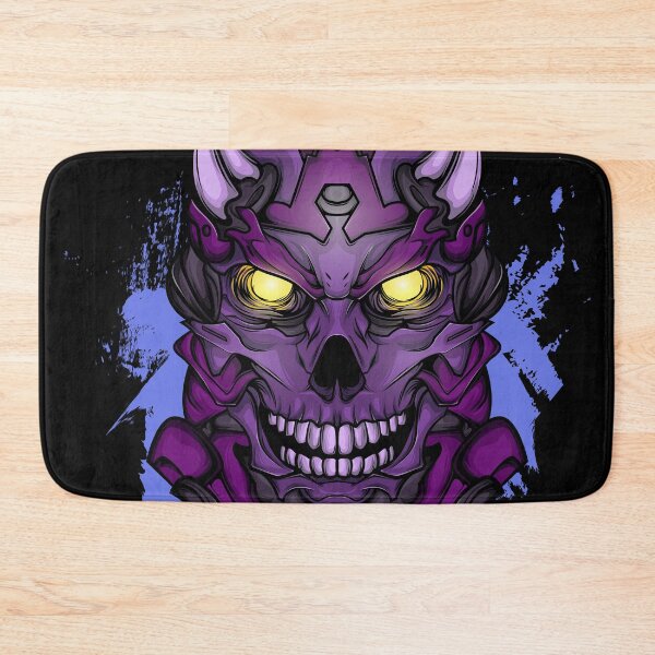Item preview, Blue mecha skull designed and sold by Indraokta22.