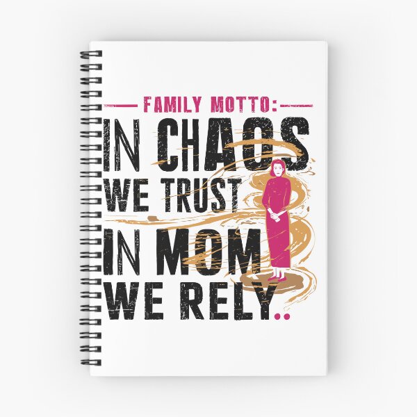 Item preview, Chaos & Calm: Mom's Strength in Typography Mother's Day Art designed and sold by HahaHandlesHub.