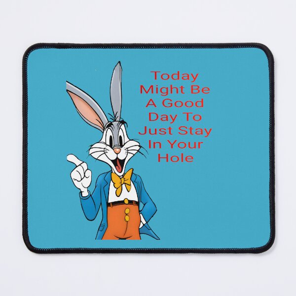 Item preview, Shruggs The Rabbit: Stay In Your Hole (No Background) designed and sold by Hall-O-Gram.