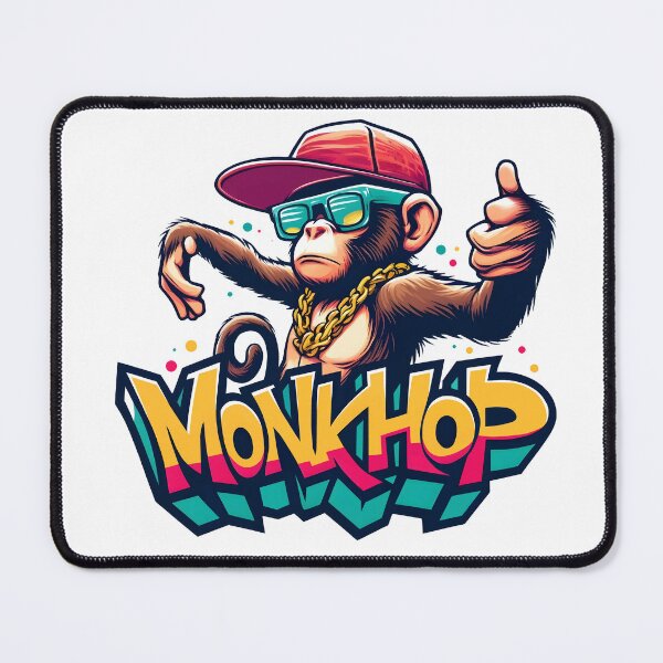 Item preview, Monkey PNG, Hip-Hop Graffiti Monkey Cartoon Shirt designed and sold by Ps_ Studio21.
