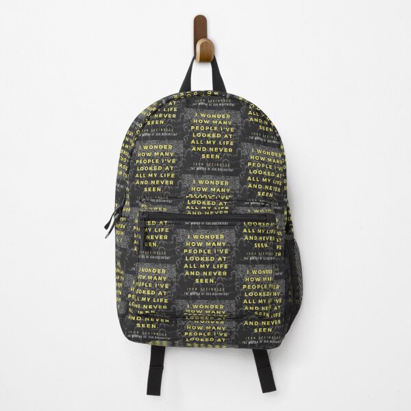 Item preview, John Steinbeck quote: I wonder how many people I've looked at all my life and never seen. designed and sold by artbleed.