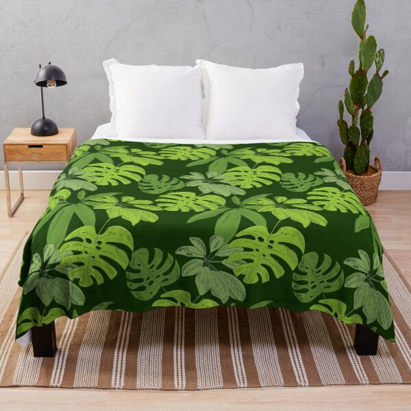 Aperçu de l'œuvre Tropical leaves pattern créée et vendue par tapilipa.
