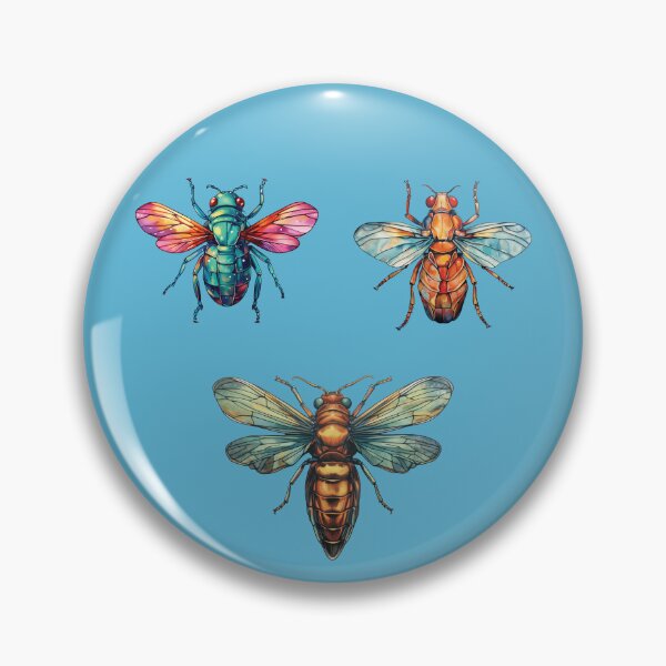 Item preview, Cicada lover pattern Insect collector entomology my hobby pack designed and sold by AlchemyColor.