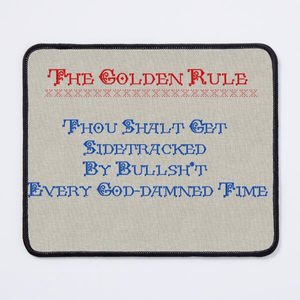Item preview, The Golden Rule of Fallout Survival designed and sold by ClassyCrap.