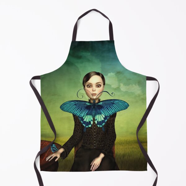 Item preview, Butterfly girl in the meadow designed and sold by Britta Glodde.