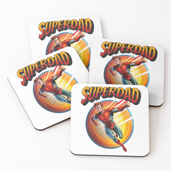 Item preview, Cool Super Hero Dad Fathers Day Gift Idea designed and sold by ZeptepiTrends.
