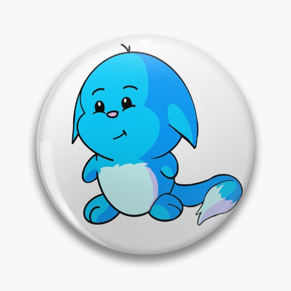 Item preview, Neopets Kacheek blue fanart designed and sold by Mr-Meowsies.