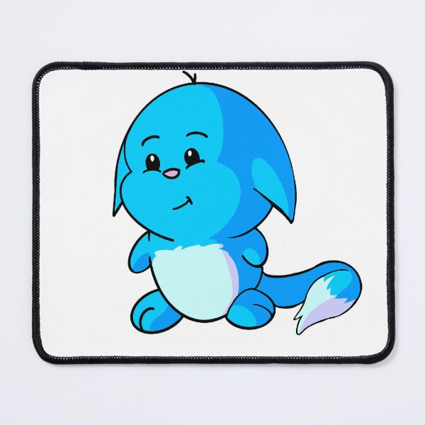 Item preview, Neopets Kacheek blue fanart designed and sold by Mr-Meowsies.