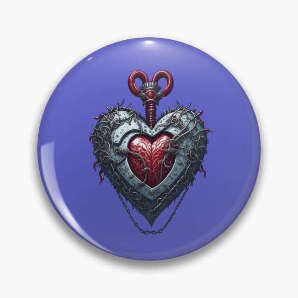 Item preview, Chain Locked Heart  designed and sold by Digiheart.