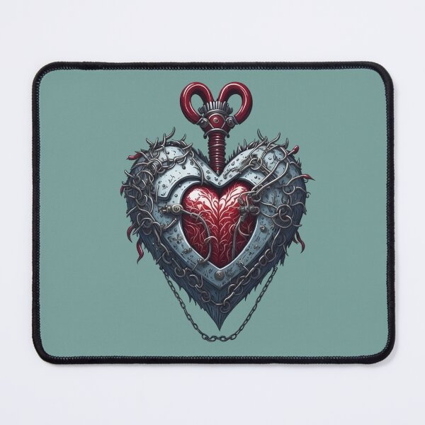 Item preview, Chain Locked Heart  designed and sold by Digiheart.