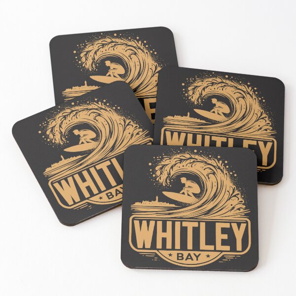 Item preview, Whitley Bay Surfing Silhouette designed and sold by MerchByCraig.