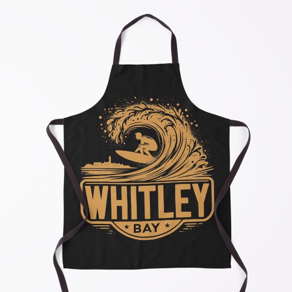 Item preview, Whitley Bay Surfing Silhouette designed and sold by MerchByCraig.