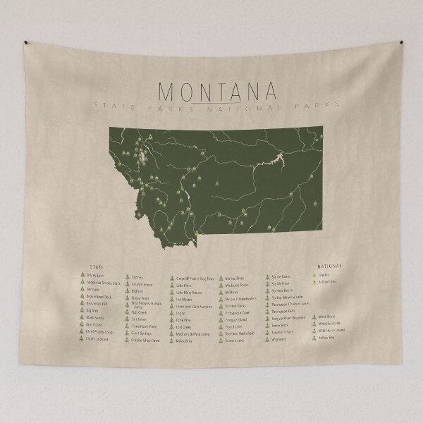 Item preview, Montana Parks designed and sold by FinlayMcNevin.