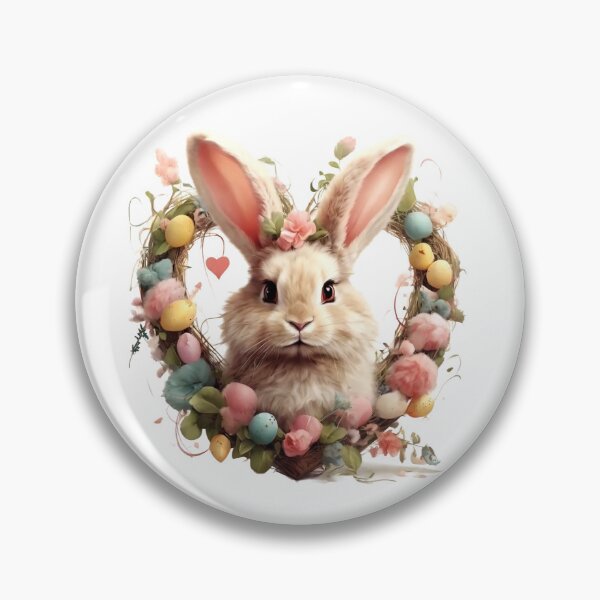 Item preview, Easter Bunny Heart  designed and sold by Digiheart.