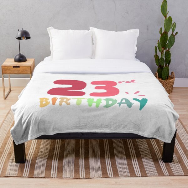 Aperçu de l'œuvre Joyeux 23ème anniversaire créée et vendue par SimpleP.