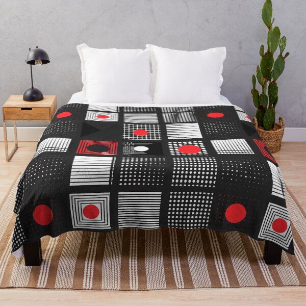 Item preview, Abstract Red Dot Patterns v1 | Phone case, Blanket, Cushion designed and sold by BuzzworthyShop.