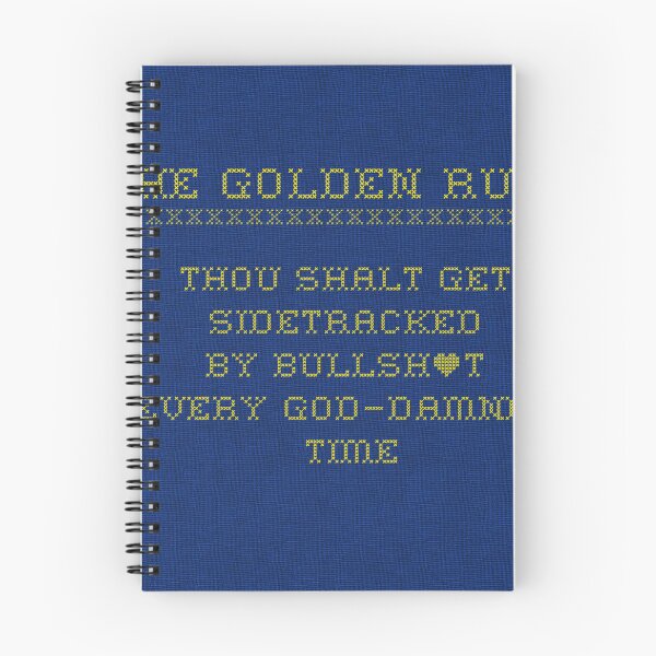 Item preview, The Golden Rule of Colourful Fallout Survival designed and sold by ClassyCrap.