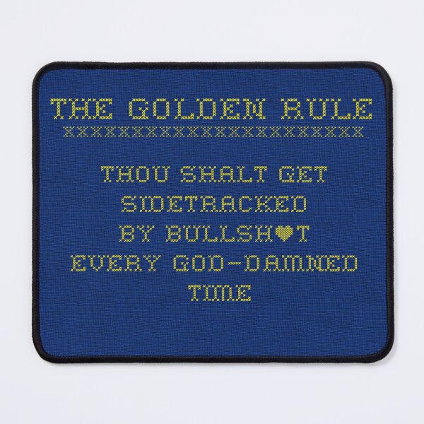 Item preview, The Golden Rule of Colourful Fallout Survival designed and sold by ClassyCrap.