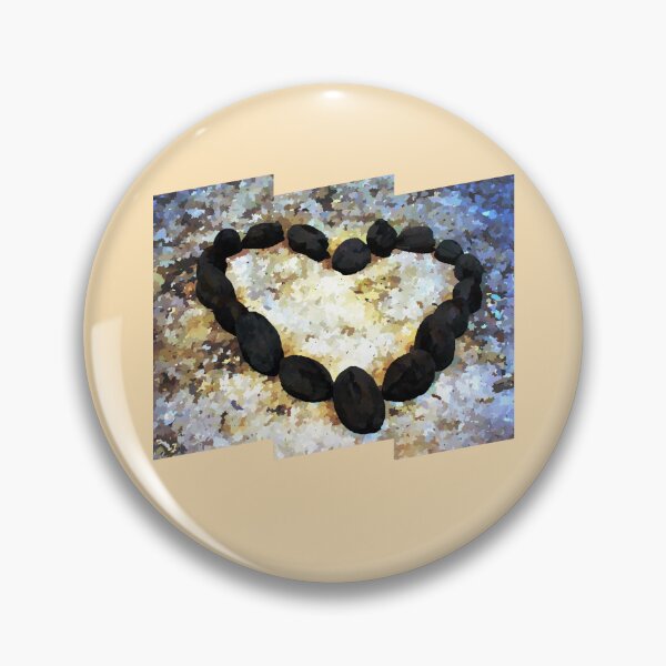 Item preview, Lovely Artsy Coconut Heart in Rarotonga designed and sold by KaSaPo.