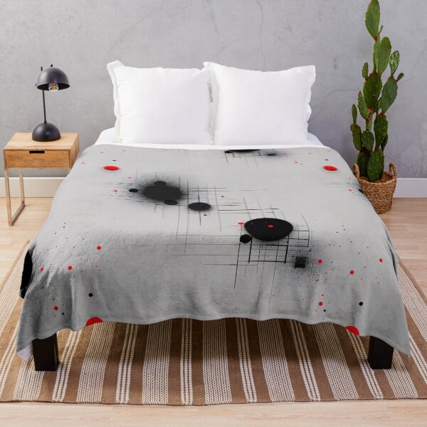 Item preview, Abstract Red Dot Patterns v6 | Phone case, Blanket, Cushion designed and sold by BuzzworthyShop.