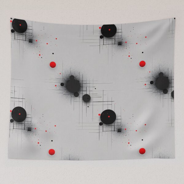 Item preview, Abstract Red Dot Patterns v6 | Phone case, Blanket, Cushion designed and sold by BuzzworthyShop.