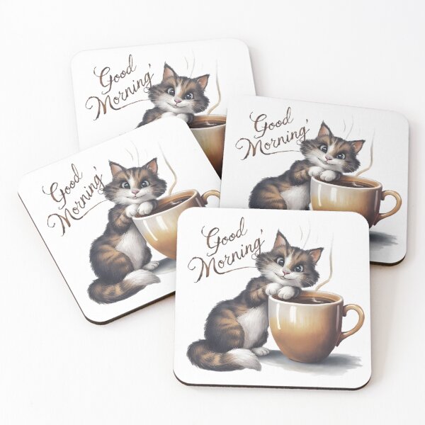 Item preview, Cozy Cats & Coffee Creations designed and sold by RebeccaRe.