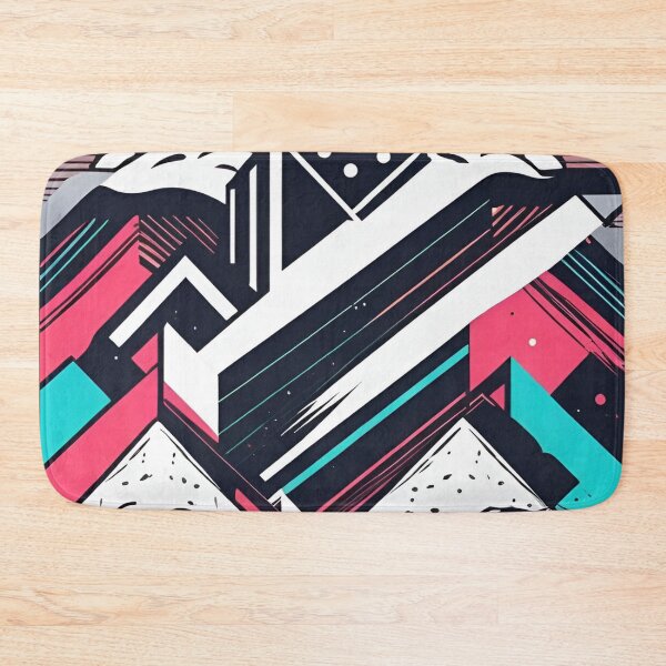 Item preview, Abstract mountain designed and sold by MatrixTattoo.