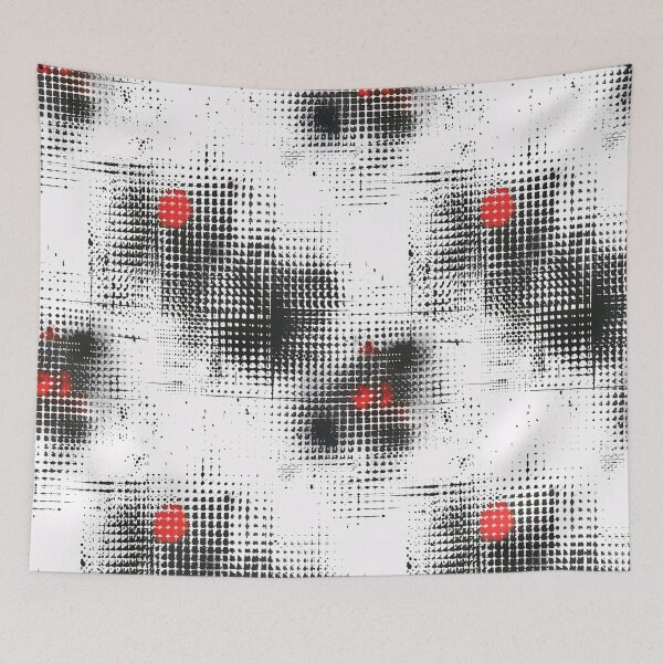 Item preview, Abstract Red Dot Patterns v3 | Phone case, Blanket, Cushion designed and sold by BuzzworthyShop.