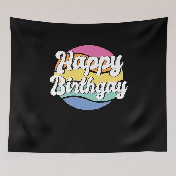 Item preview, Happy Birthgay Lgbtq Colorfulness designed and sold by MooonTees.