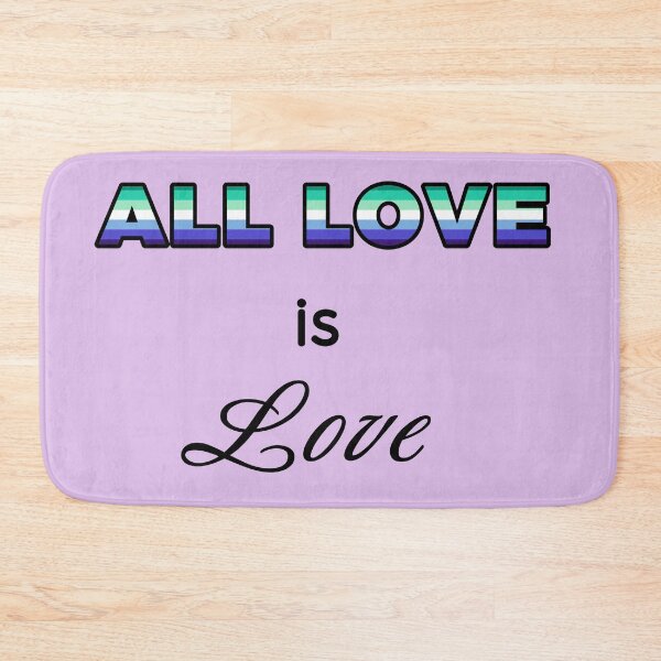 Item preview, All Love is Love: Gay/MLM designed and sold by RayRayViolet.