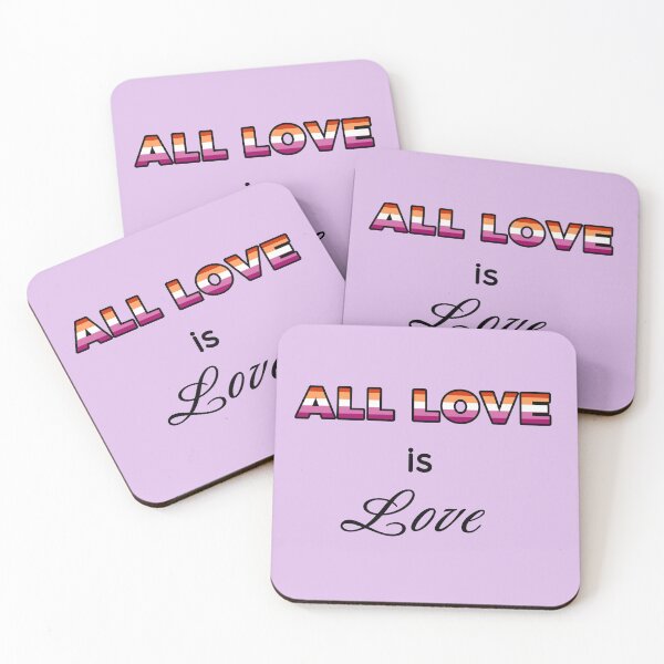 Item preview, All Love is Love: Lesbian/WLW designed and sold by RayRayViolet.