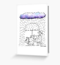 A Dogs Best Friend Greeting Card