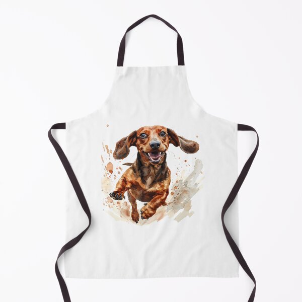 Item preview, Dachshund Delight: Zooming Around the Yard - Playful Wiener Dog Art for Dog Lovers designed and sold by Mr-whiteBG.