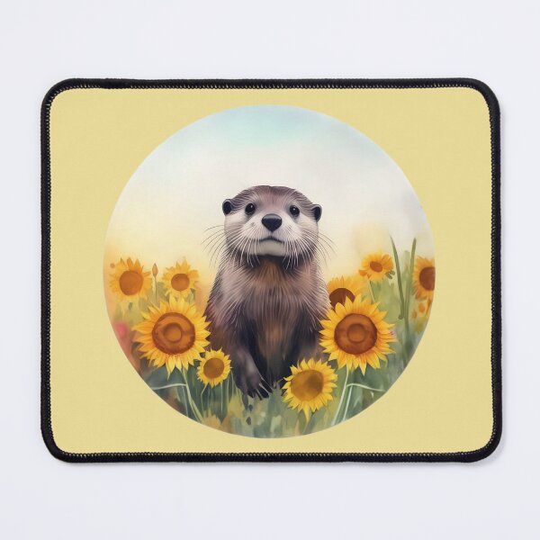 Artikelvorschau, Seeotter im Sonnenblumenfeld entworfen und verkauft von Nolan6.