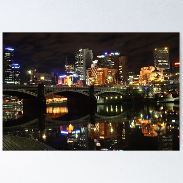 Item preview, Melbourne at Night designed and sold by DianaC.