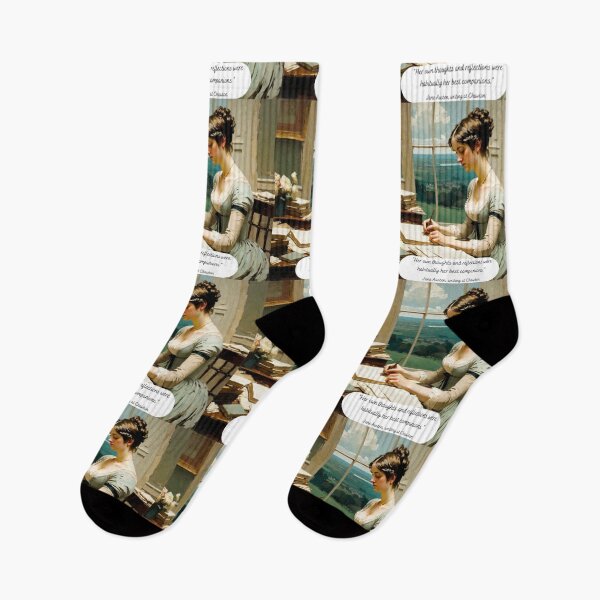 Item preview, Jane Austen Writing at Chawton designed and sold by LiteraryLoves.