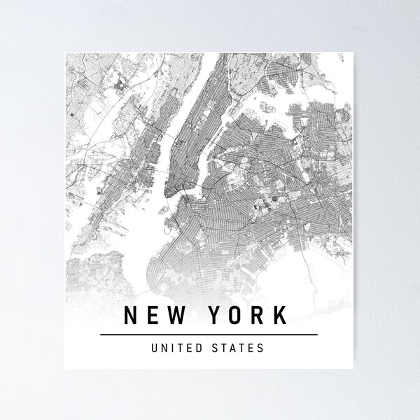 Item preview, New York City Map designed and sold by MDL96.