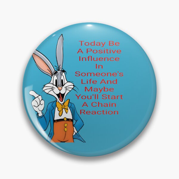 Artikelvorschau, Shruggs The Rabbit:  Be A Positive Influence In Someone's Life(No Background) entworfen und verkauft von Hall-O-Gram.