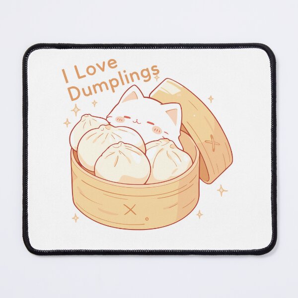 Item preview, Cat I love Dumplings designed and sold by myanko.