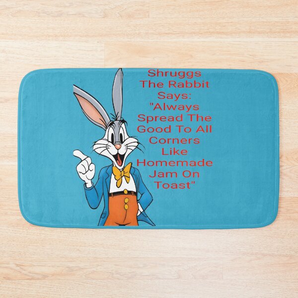 Item preview, Copy of Shruggs The Rabbit:  Like Jam On Toast (No Background) designed and sold by Hall-O-Gram.