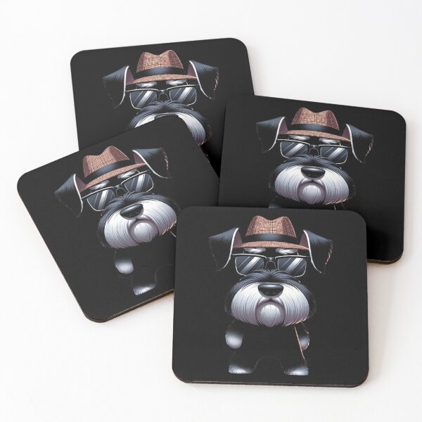 Item preview, Undercover Schnauzer: Detective Dog Giant Schnauzer Funny Gifts  designed and sold by DiySystem.